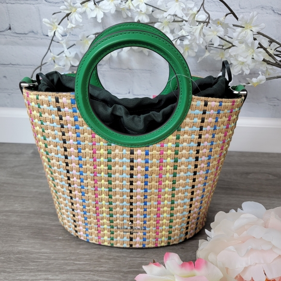 kate spade Handbags - Host Pick Kate Spade Small Tote Jena Straw